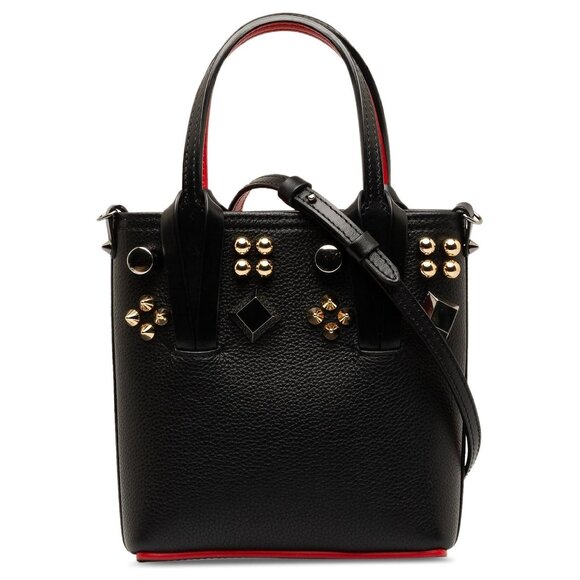 Christian Louboutin Handbags - Christian Louboutin Black and Gold Crossbody Bag